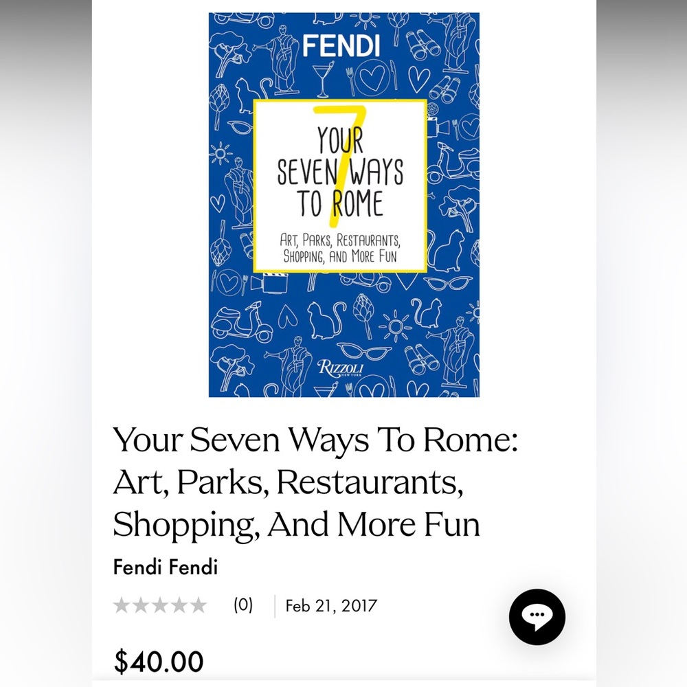 Fendi style and travel Guidebook